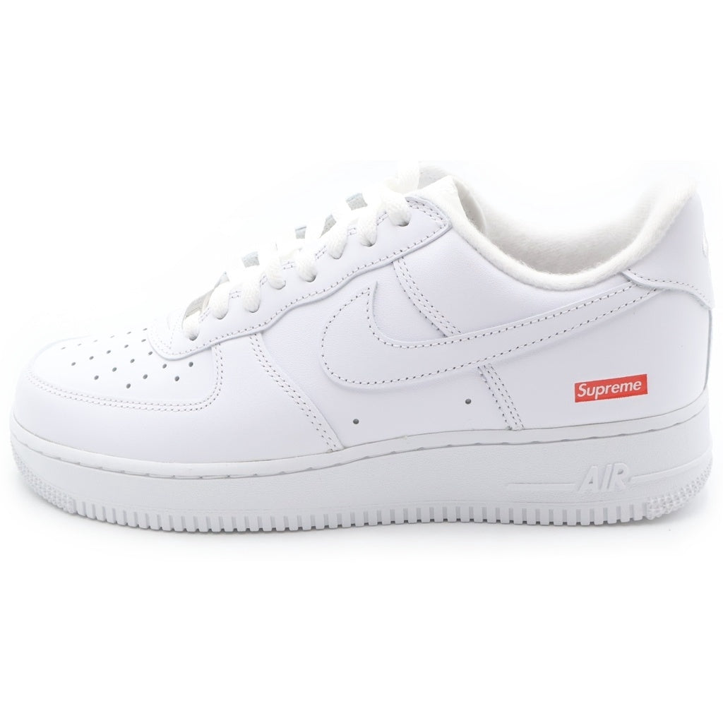NIKE(ナイキ) ×SUPREME AIR FORCE 1 LOW SP シュプリーム エアフォース 1 レザーローカットスニーカー ホワイト US8.5/26.5cm CU9225-100