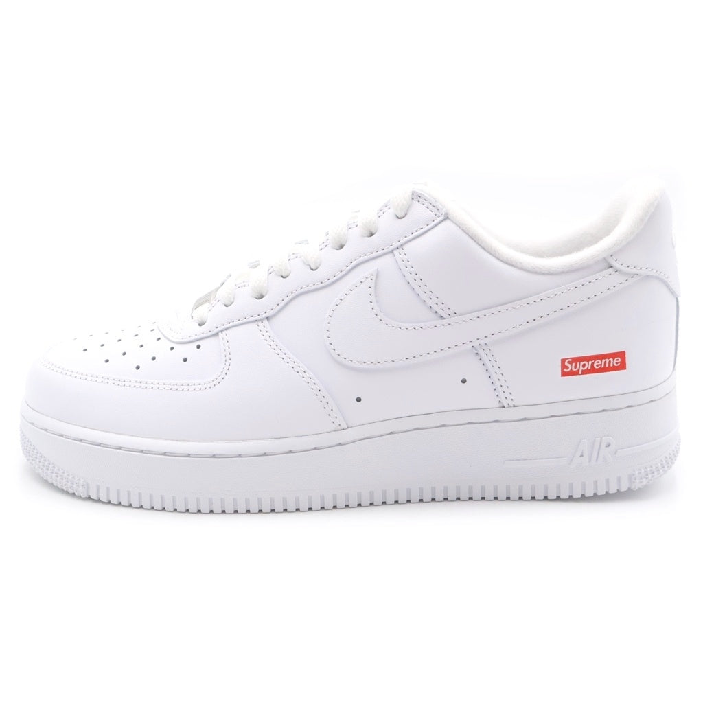 NIKE(ナイキ) ×SUPREME AIR FORCE 1 LOW SP シュプリーム エアフォース 1 レザーローカットスニーカー ホワイト US8.5/26.5cm CU9225-100