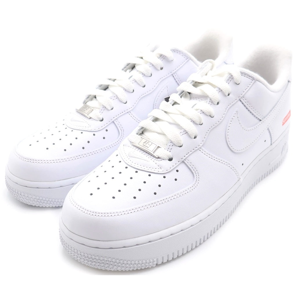 NIKE(ナイキ) ×SUPREME AIR FORCE 1 LOW SP シュプリーム エアフォース 1 レザーローカットスニーカー ホワイト US8.5/26.5cm CU9225-100