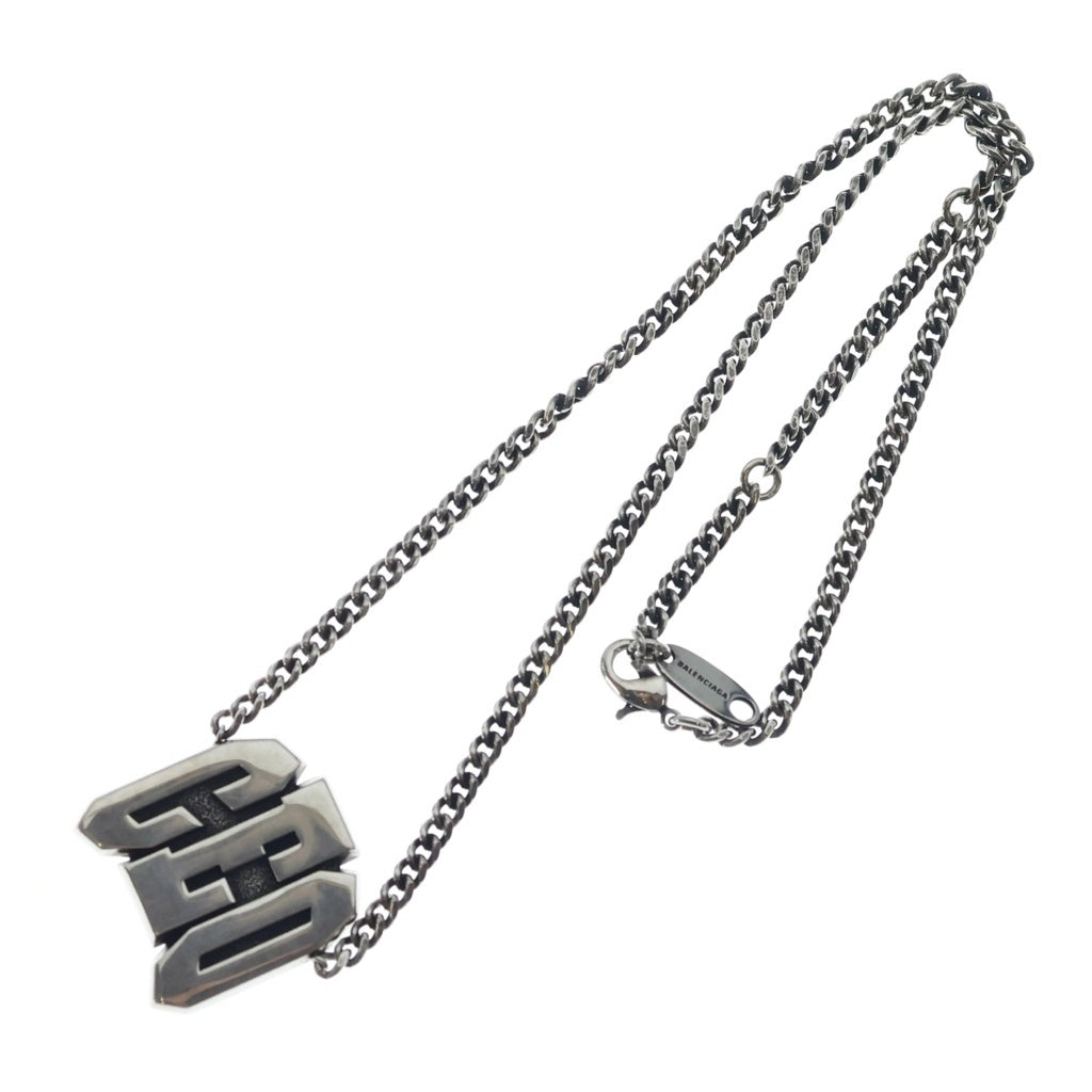 BALENCIAGA(バレンシアガ) CEO Chain Necklace CEO チェーン ネックレス シルバー 836445 TZ46I