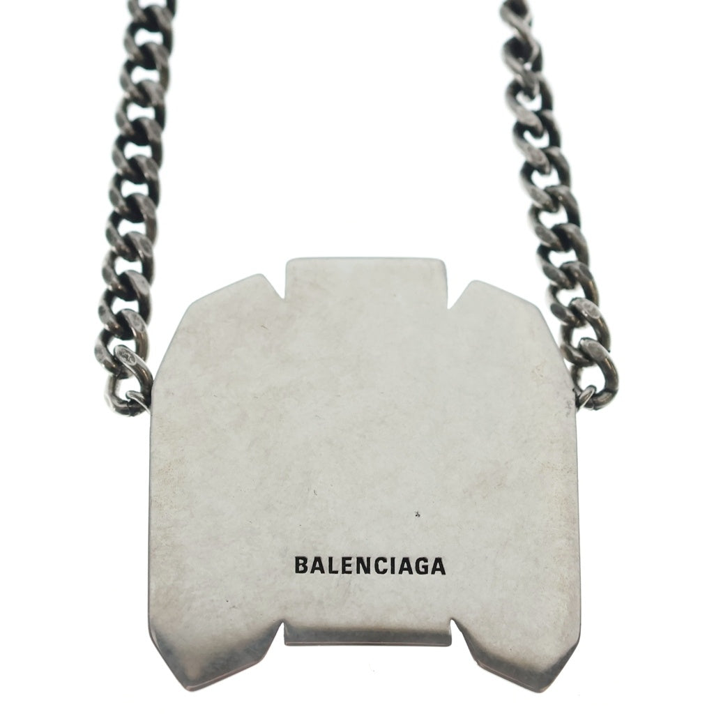 BALENCIAGA(バレンシアガ) CEO Chain Necklace CEO チェーン ネックレス シルバー 836445 TZ46I