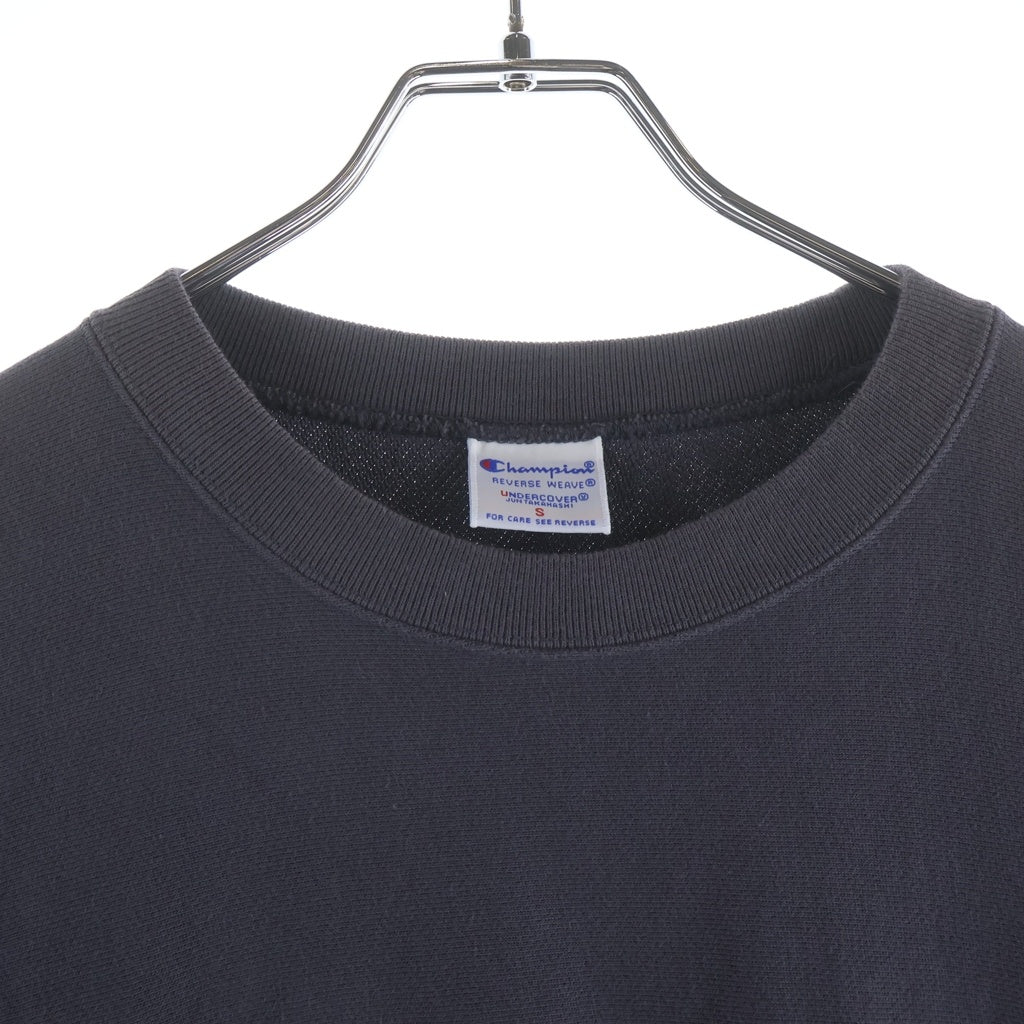 UNDERCOVER(アンダーカバー) ×Champion リバースウィーブ ショートスリーブスウェットシャツ トレーナー 五分袖 パープル