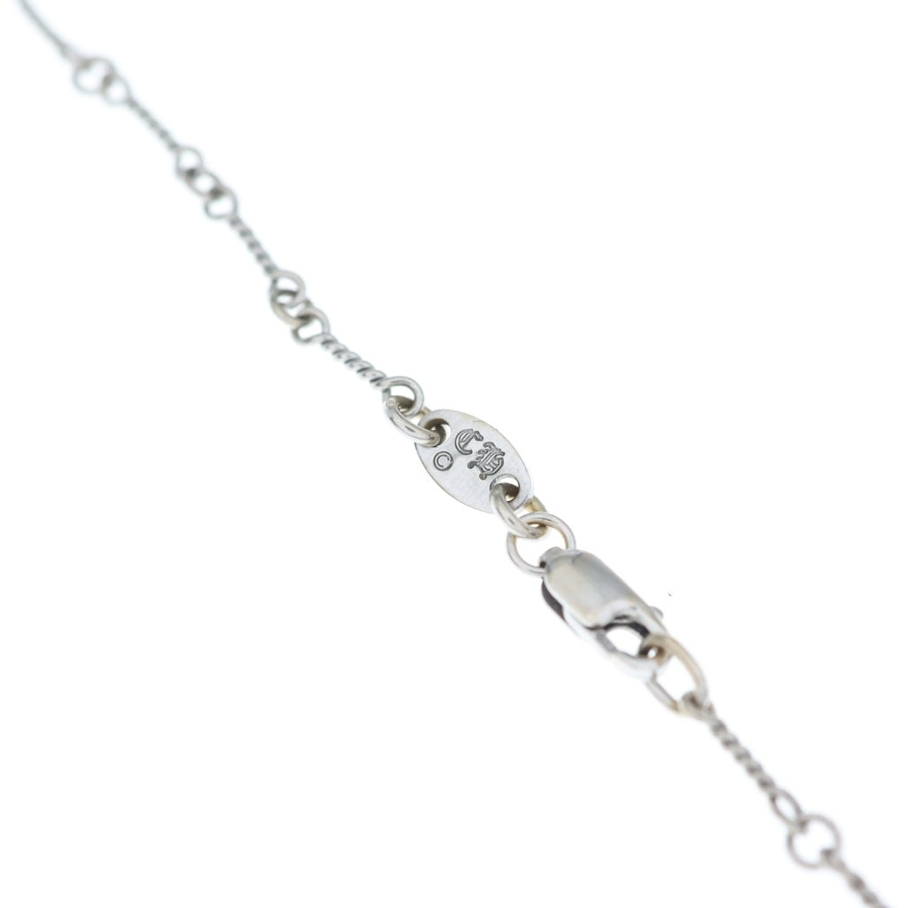 CHROME HEARTS(クロムハーツ) 18KWG NECKCHAIN T20 ツイストチェーンネックレス 20inch ホワイトゴールド BCA003