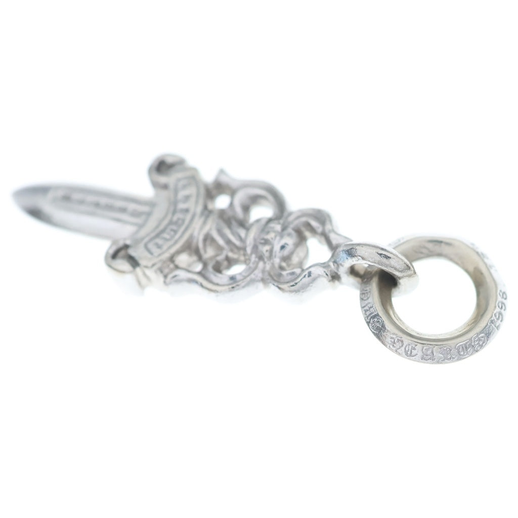 CHROME HEARTS(クロムハーツ) 18KWG #10 DAGGER P/DIA #10 ダガー PAVEダイヤ ペンダントトップ ホワイトゴールド