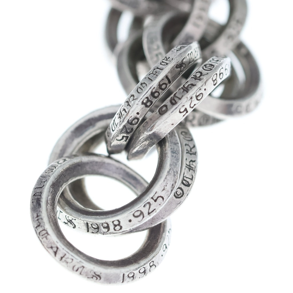 CHROME HEARTS(クロムハーツ) DOUBLE B RING ダブルBリング ネックレス シルバー