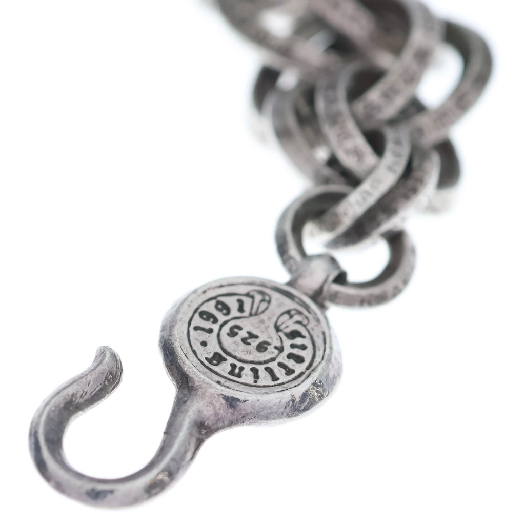 CHROME HEARTS(クロムハーツ) DOUBLE B RING ダブルBリング ネックレス シルバー