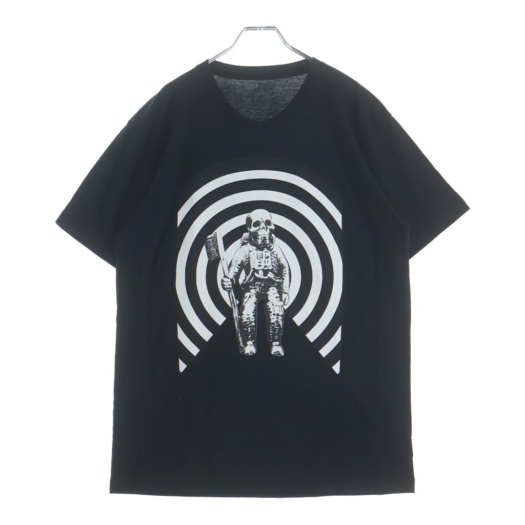 CHROME HEARTS(クロムハーツ) FOTI S/S TEE フォティフロントロゴプリント クルーネック半袖カットソーTシャツ ブラック