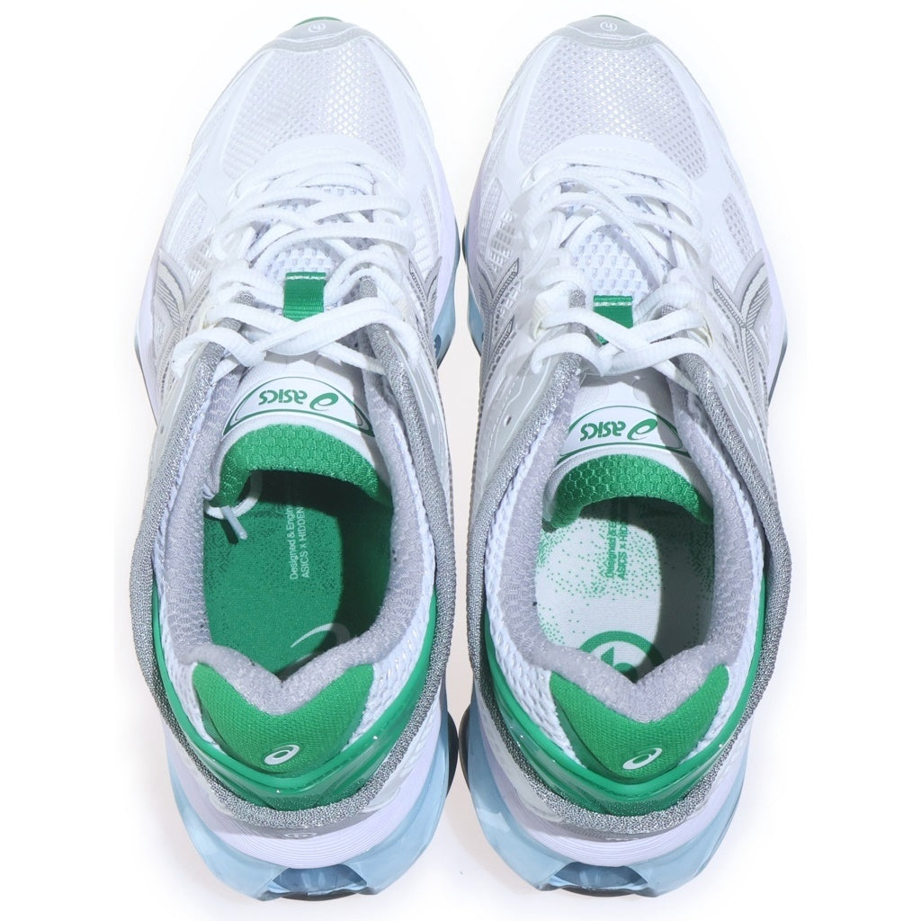 ASICS(アシックス) ×Hidden NY GEL-KINETIC 2.0 ローカットスニーカー ホワイト/グリーン F450226