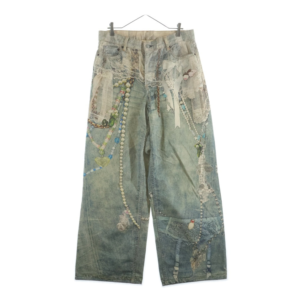 ACNE STUDIOS Bla Konst(アクネストゥディオズ ブロコンスト) ルーズフィットジーンズ ボトムス マルチカラー FN-UX-TROU000047CK0134