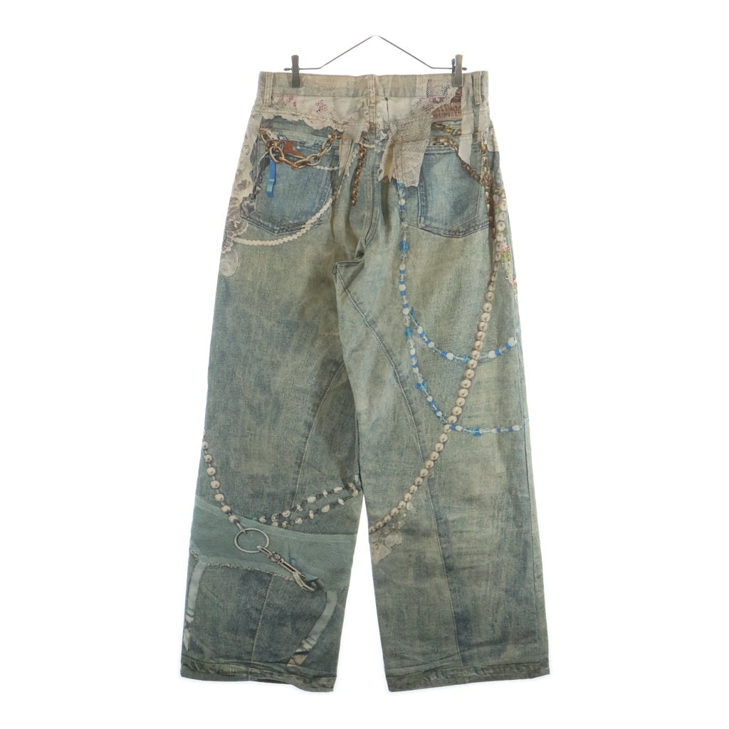 ACNE STUDIOS Bla Konst(アクネストゥディオズ ブロコンスト) ルーズフィットジーンズ ボトムス マルチカラー FN-UX-TROU000047CK0134