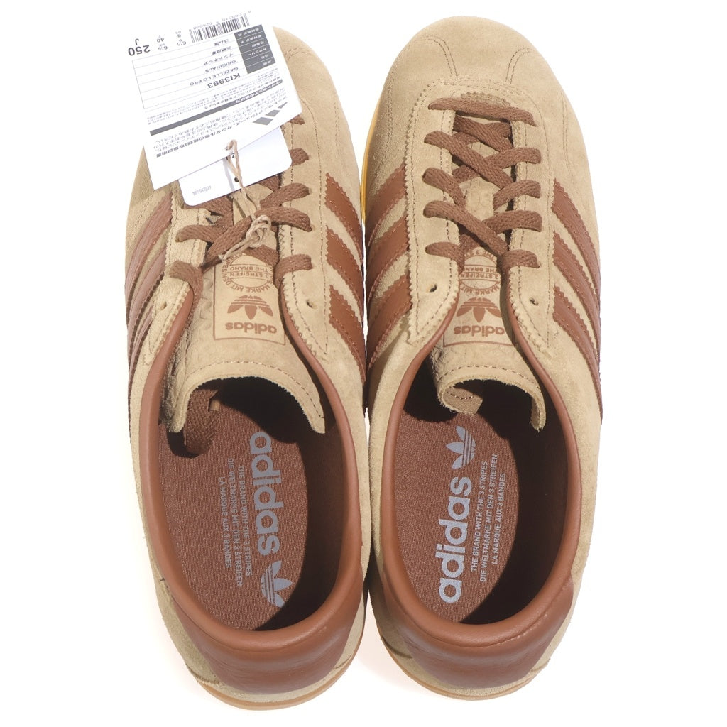 adidas(アディダス) GAZELLE LO PRO ガゼル プロ スウェードローカットスニーカー ブラウン US8/25cm KI3993