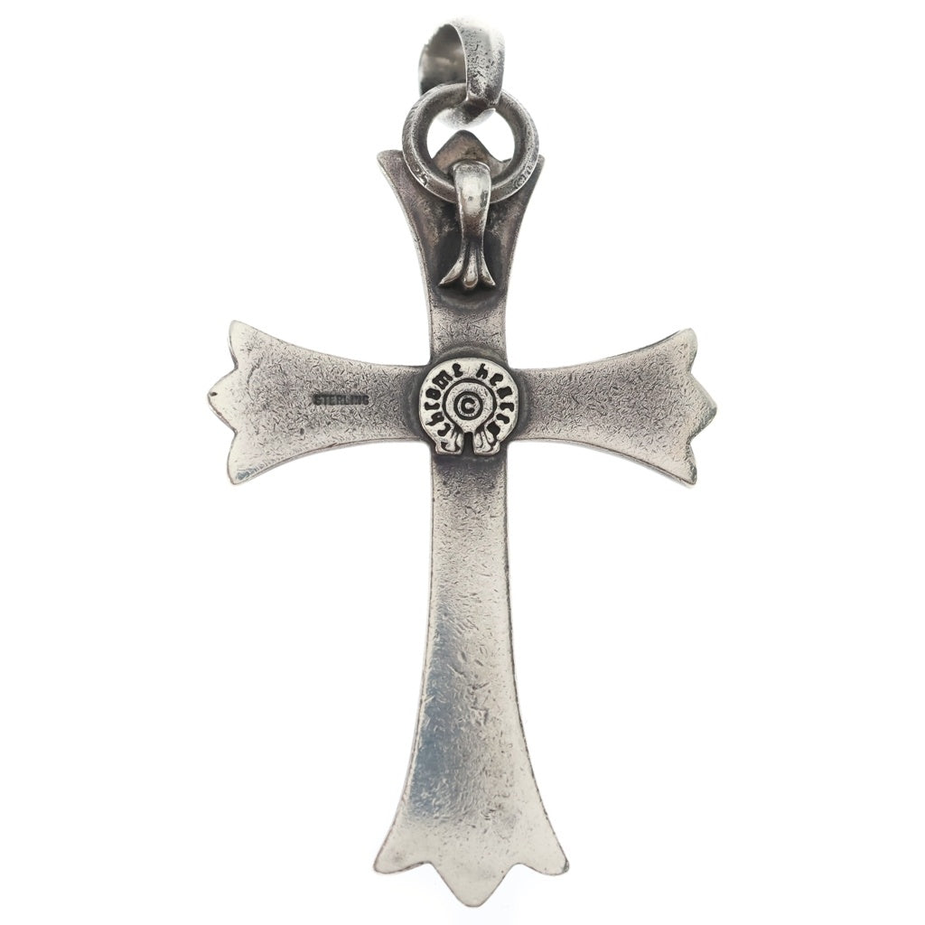 CHROME HEARTS(クロムハーツ) CH CRS LG W/BALE Wベイル ラージCHクロスペンダントトップ シルバー BCA215