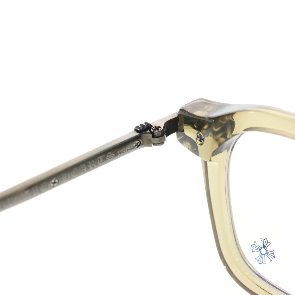 CHROME HEARTS(クロムハーツ) CUMPTION-A クリアフレーム ウェリントン