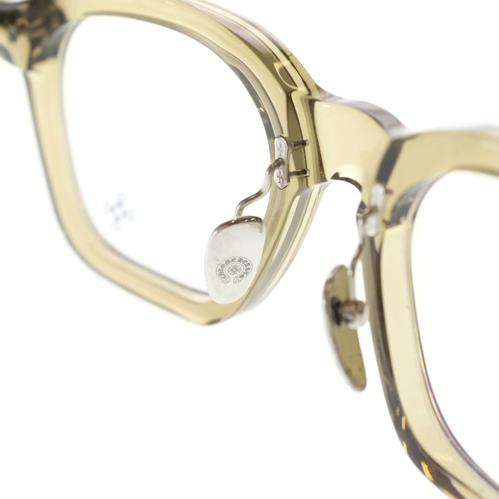 CHROME HEARTS(クロムハーツ) CUMPTION-A クリアフレーム ウェリントン