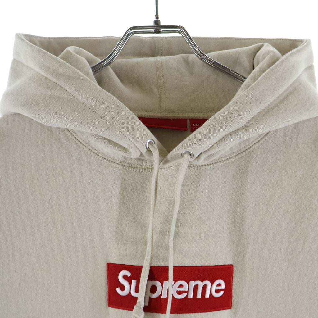 SUPREME(シュプリーム) 24AW Box Logo Hooded Sweat Shirt ボックスロゴ プルオーバースウェットパーカー ベージュ