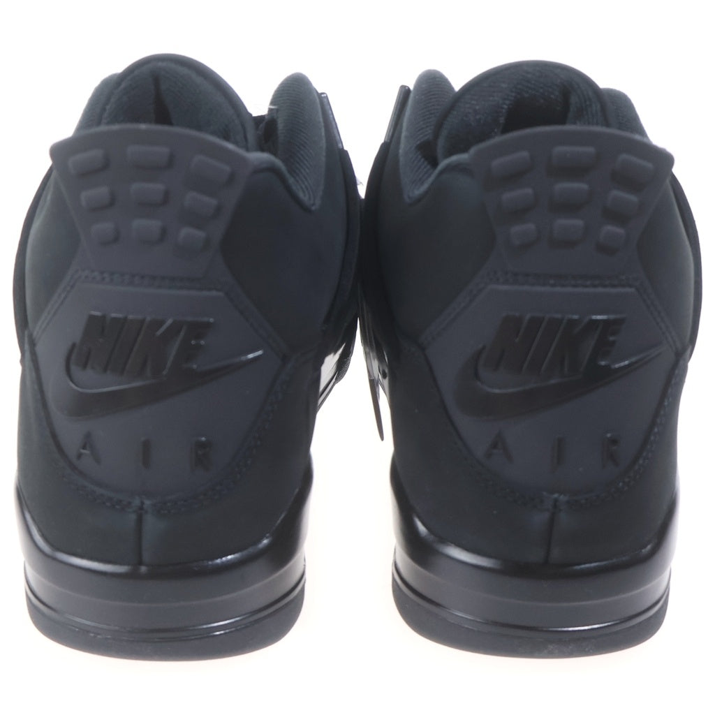 NIKE(ナイキ) AIR JORDAN 4 RETRO BLACK CAT エア ジョーダン 4 レトロ ブラックキャット ハイカットスニーカー シューズ ブラック