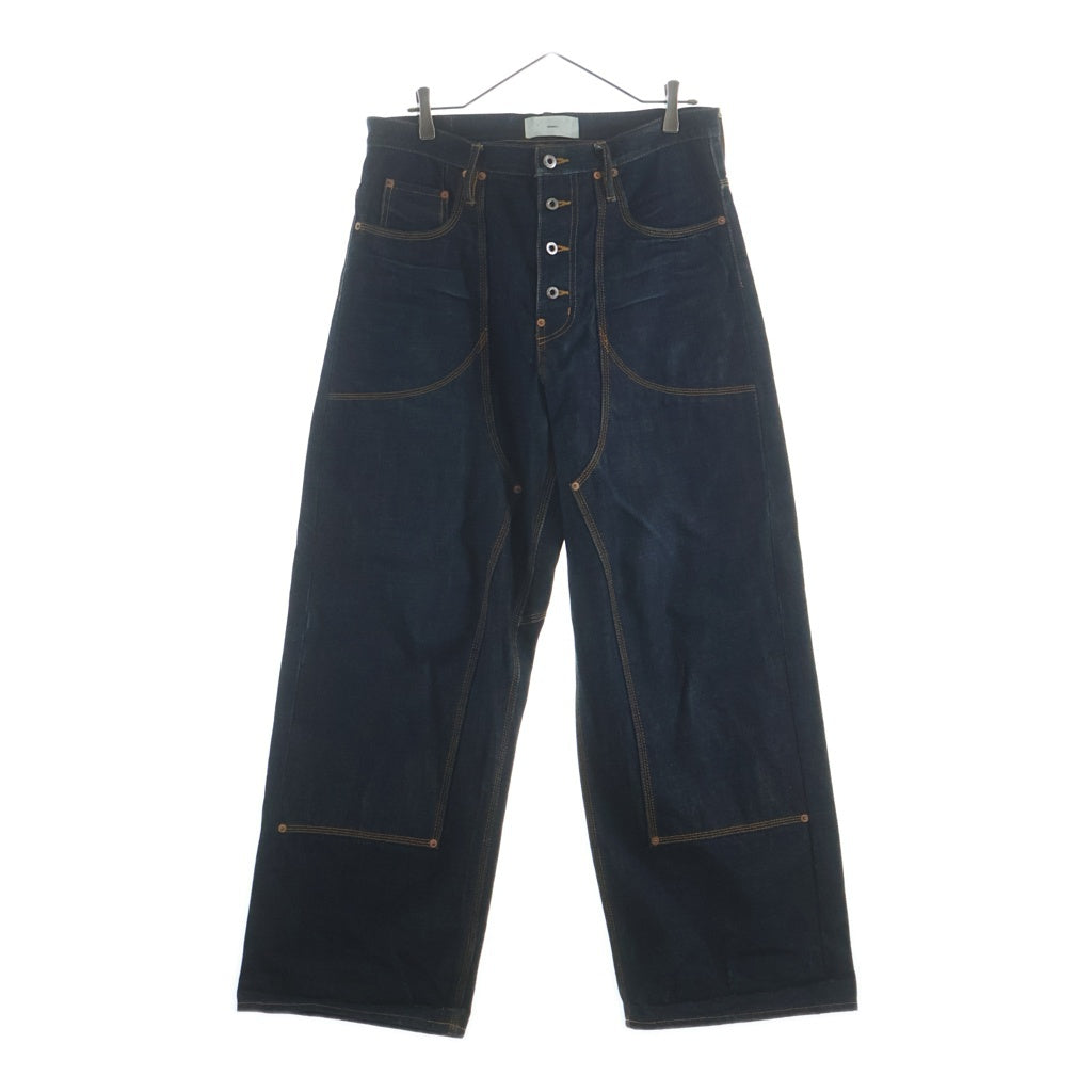 SUGARHILL(シュガーヒル) CLASSIC DOUBLE KNEE リジットデニムパンツ インディゴ
