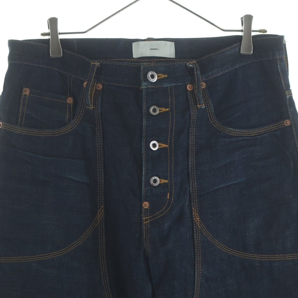 SUGARHILL(シュガーヒル) CLASSIC DOUBLE KNEE リジットデニムパンツ インディゴ