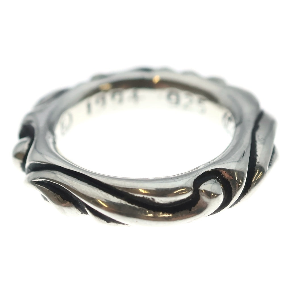 CHROME HEARTS(クロムハーツ) SCRL BAND スクロールバンド リング シルバー BCA351 レディース