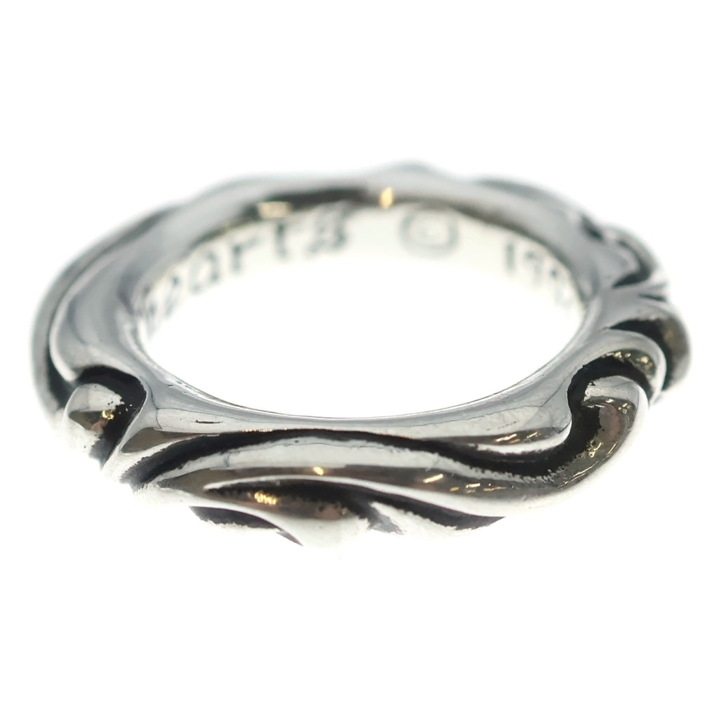 CHROME HEARTS(クロムハーツ) SCRL BAND スクロールバンド リング シルバー BCA351 レディース