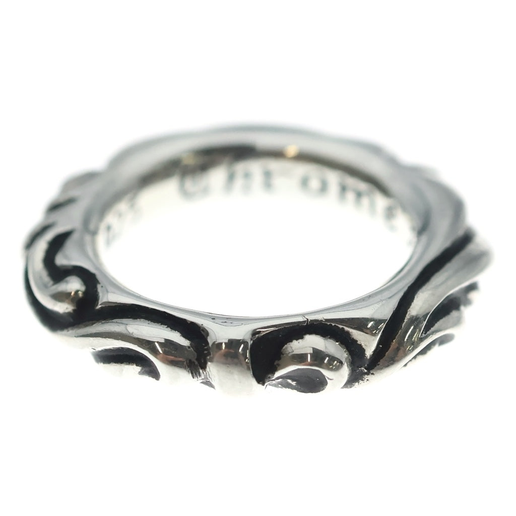 CHROME HEARTS(クロムハーツ) SCRL BAND スクロールバンド リング シルバー BCA351 レディース