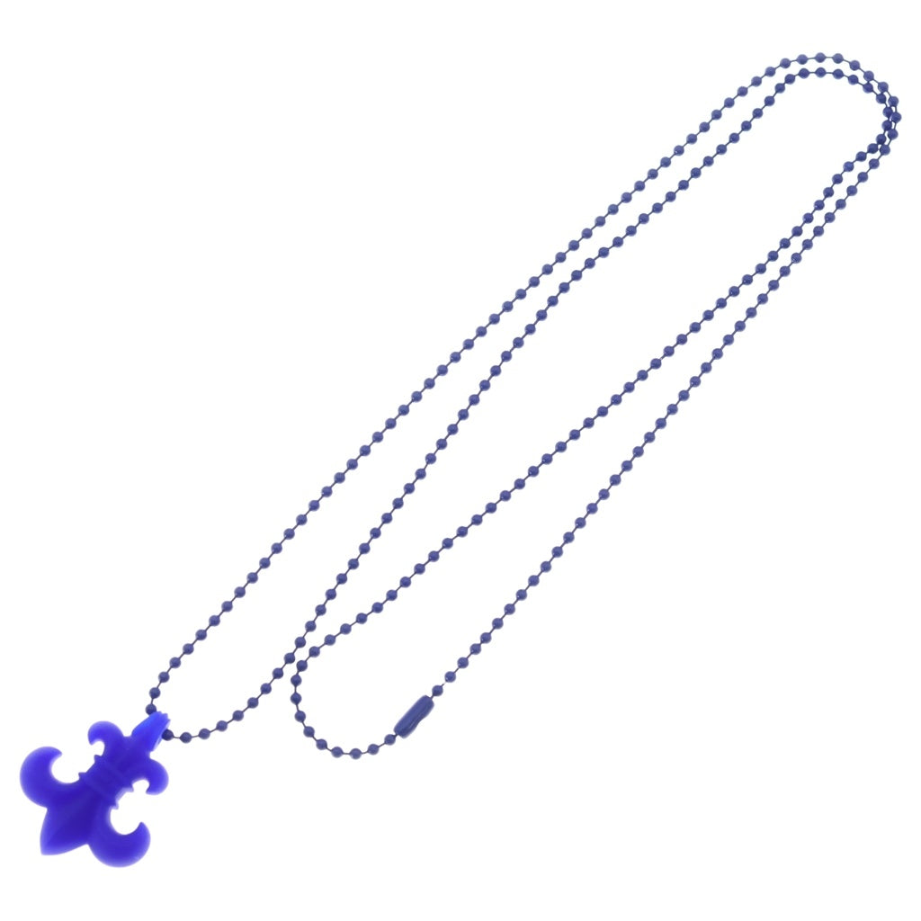 CHROME HEARTS(クロムハーツ) RUBBER BS FLUER BS フレア ラバーネックレス シリコン ブルー レディース