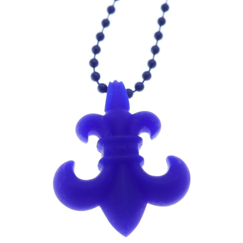 CHROME HEARTS(クロムハーツ) RUBBER BS FLUER BS フレア ラバーネックレス シリコン ブルー レディース