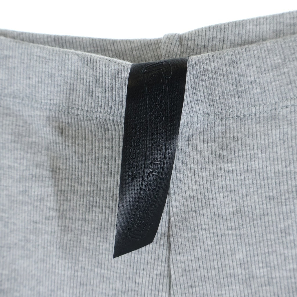 CHROME HEARTS(クロムハーツ) Y NOT CH 刺繍 ワイノット タイツショーツ グレー レディース