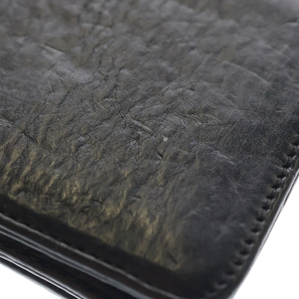 CHROME HEARTS(クロムハーツ) CRD CSE3PKTWDV1 アーチロゴプレート3ポケットレザーカードケース ブラック レディース