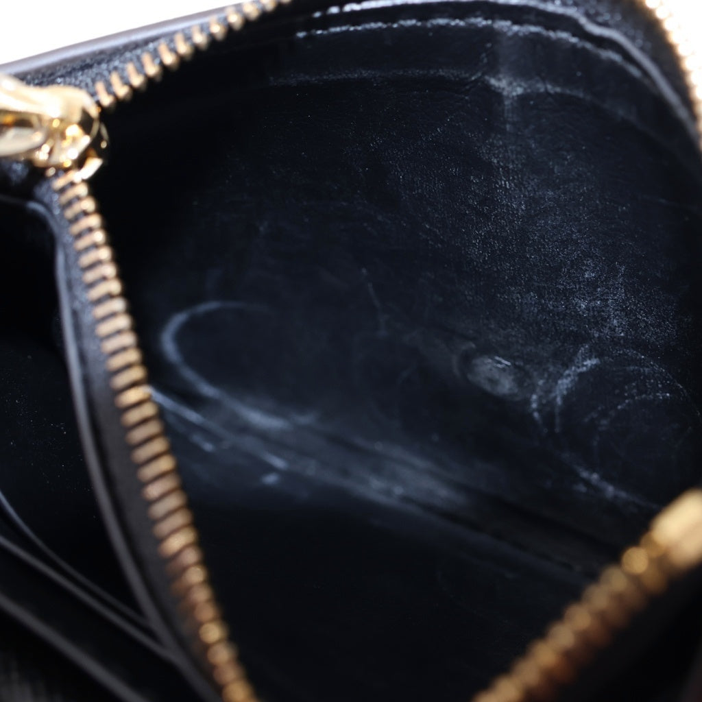 Cartier(カルティエ) C ドゥ カルティエ ミニ ウォレット ブラック レディース