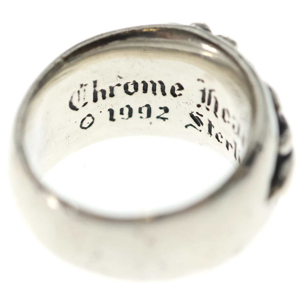 CHROME HEARTS(クロムハーツ) FLRL CRS フローラルクロス リング シルバー BCA346