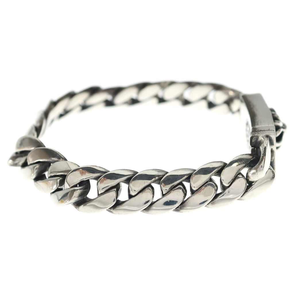 CHROME HEARTS(クロムハーツ) CH PLUS SML BOX ID CLASSIC 21LINK CHプラス スモールボックスIDブレスレット シルバー