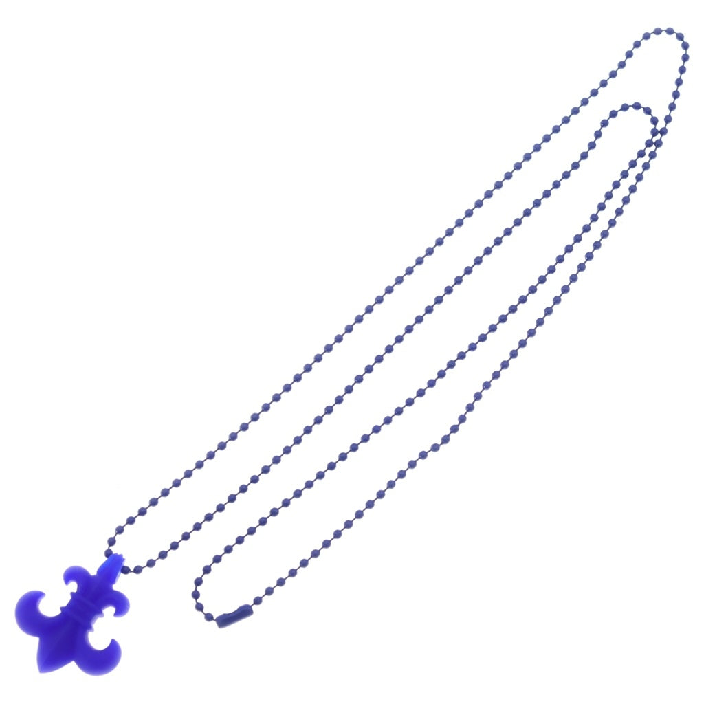 CHROME HEARTS(クロムハーツ) RUBBER BS FLUER BSフレア ラバーネックレス シリコン ブルー