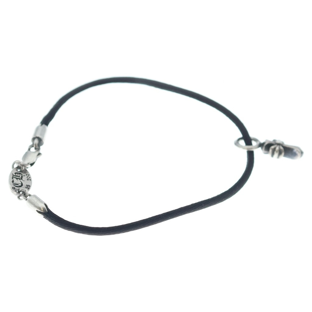 CHROME HEARTS(クロムハーツ) KZ CROSS KZクロス シルバー ブレスレット ブラック