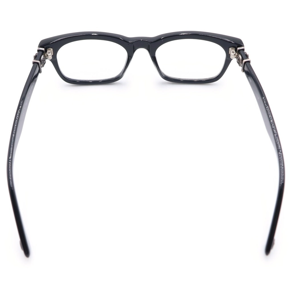 CHROME HEARTS(クロムハーツ) GITTIN ANY？-A BSフレアテンプル ウェリントン サングラス メガネ ブラック
