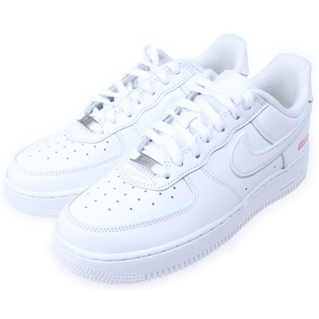 NIKE(ナイキ) ×SUPREME AIR FORCE1 LOW シュプリーム エアフォース1 レザーローカットスニーカー ホワイト US7/25cm CU9225-100