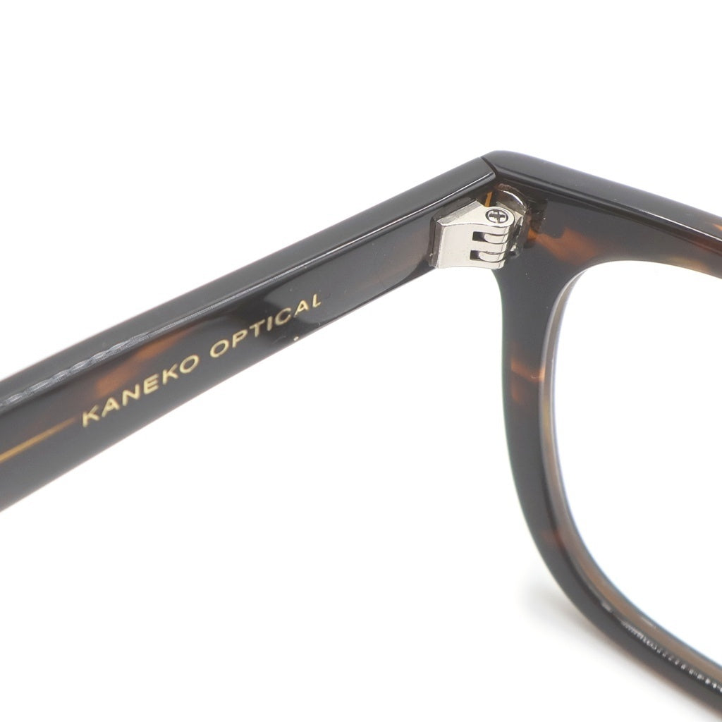 金子眼鏡(カネコガンキョウ) ×UNITED ARROWS MODERN ユナイテッドアローズ モダンウェリントンメガネ サングラス アイウェア ブラウン レディース