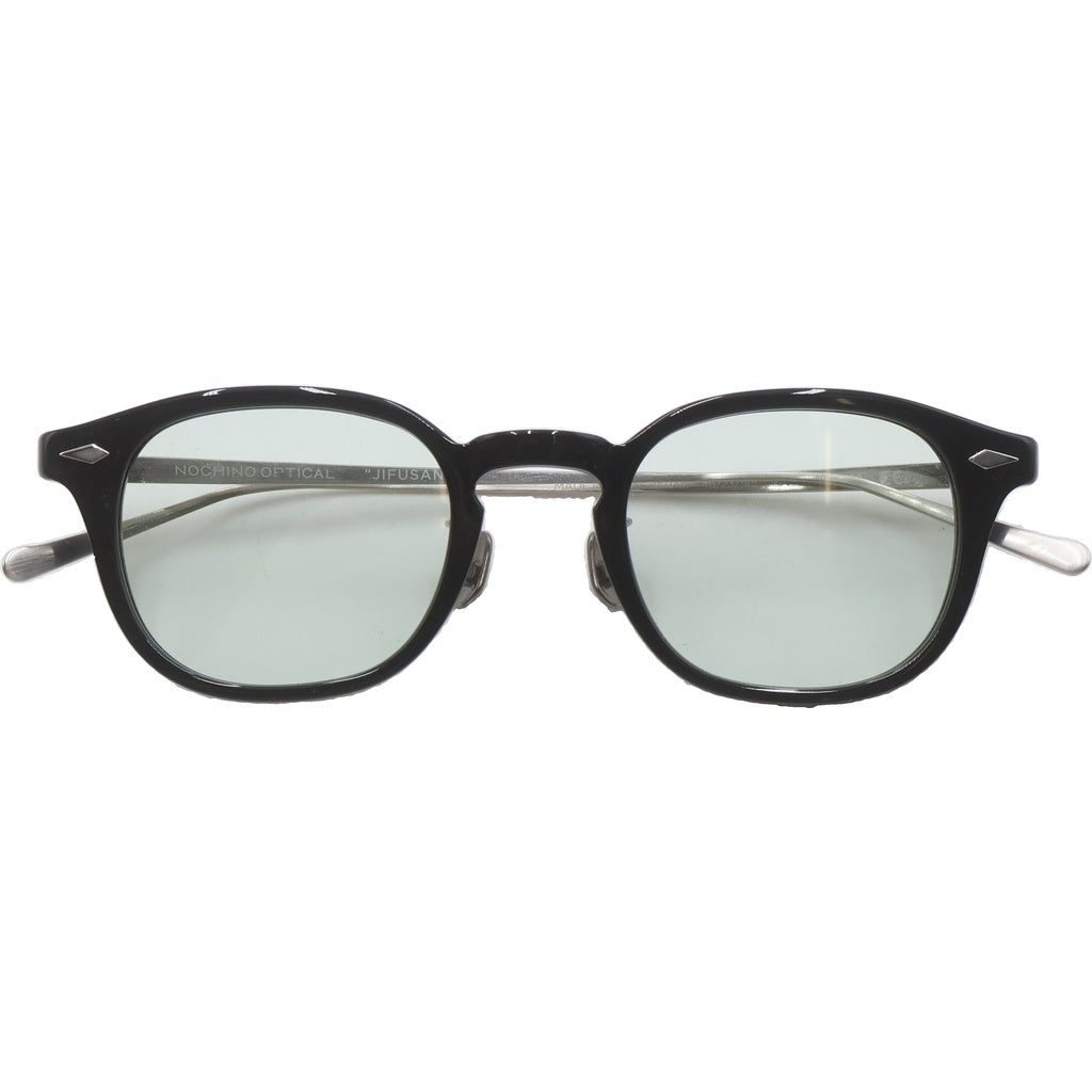 NOCHINO OPTICAL(ノチノオプティカル) JIFUSAN ジフサン ウェリントン メガネ アイウェア サングラス ブラック/シルバー