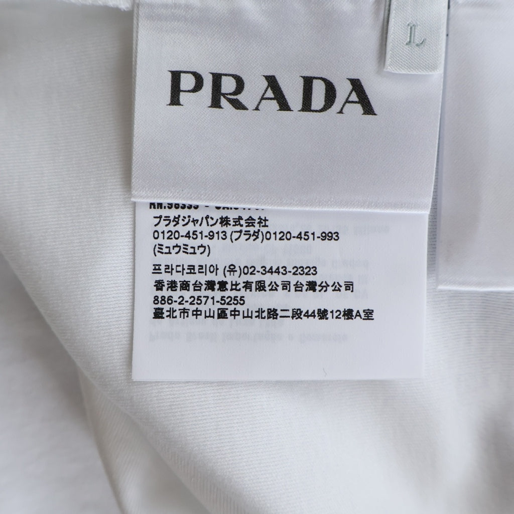 PRADA(プラダ) 26SS 三角プレート クルーネックTシャツ カットソー