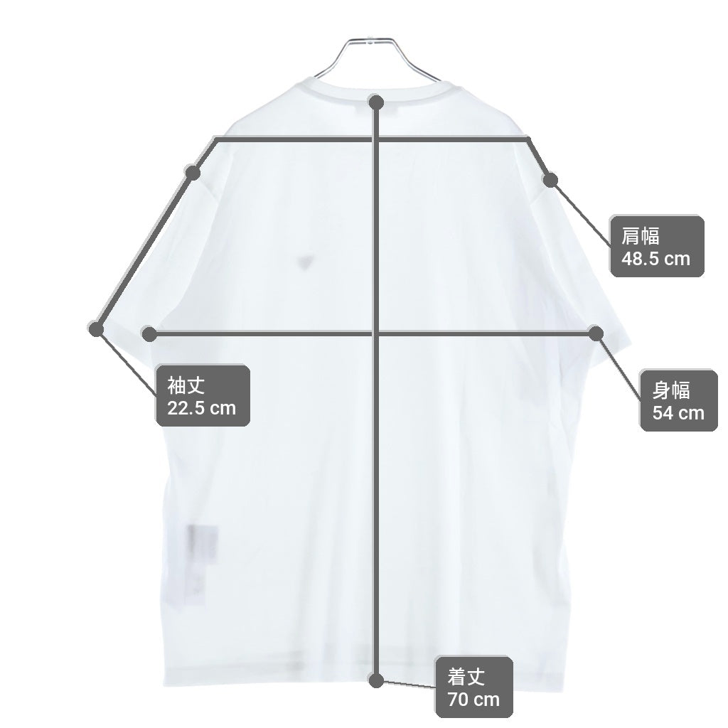 PRADA(プラダ) 26SS 三角プレート クルーネックTシャツ カットソー