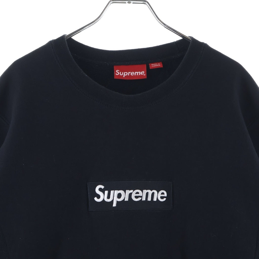 SUPREME(シュプリーム) 15AW Box Logo Crewneck ボックスロゴ クルーネック スウェット トレーナー ブラック