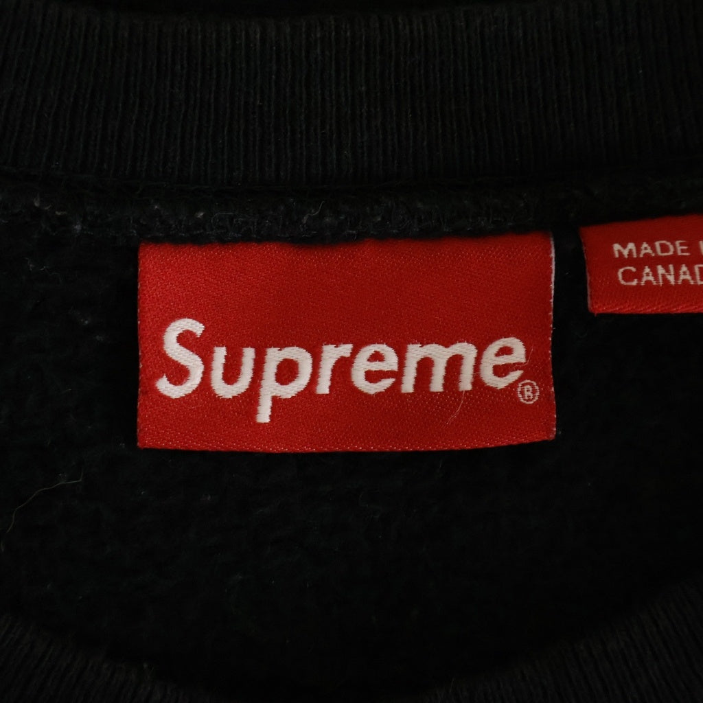 SUPREME(シュプリーム) 15AW Box Logo Crewneck ボックスロゴ クルーネック スウェット トレーナー ブラック