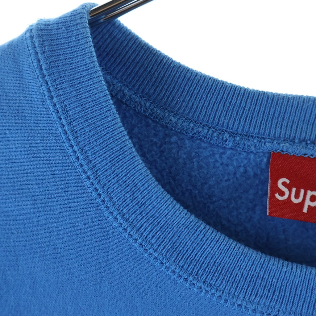SUPREME(シュプリーム) 18AW Box Logo Crewneck ボックスロゴ クルーネック スウェット トレーナー ブルー