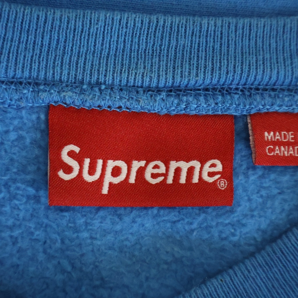 SUPREME(シュプリーム) 18AW Box Logo Crewneck ボックスロゴ クルーネック スウェット トレーナー ブルー