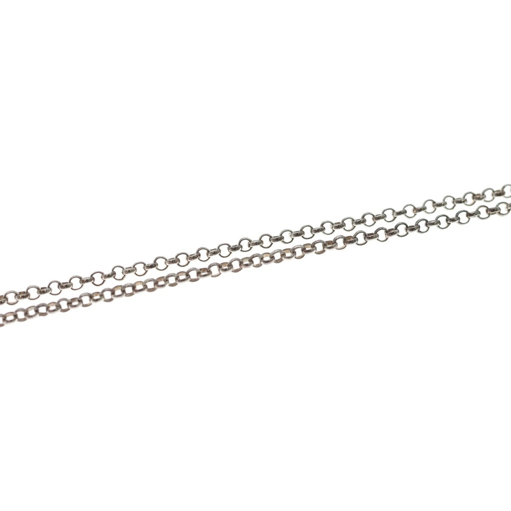 CHROME HEARTS(クロムハーツ) MASK ROLL-CHAIN 2 CLIP マスク チェーン ネックレス シルバー