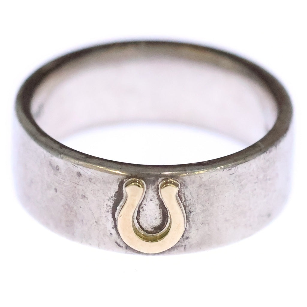 Sympathy of Soul(シンパシーオブソウル) Horseshoe Charm Ring Wide ホースシューチャームリングワイド リング 指輪 シルバー/K18