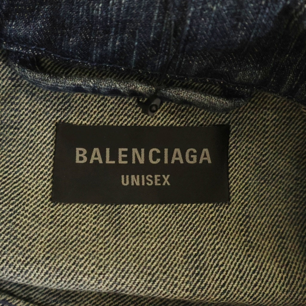 BALENCIAGA(バレンシアガ) 24SS ピアス加工 オーバーサイズ デニム