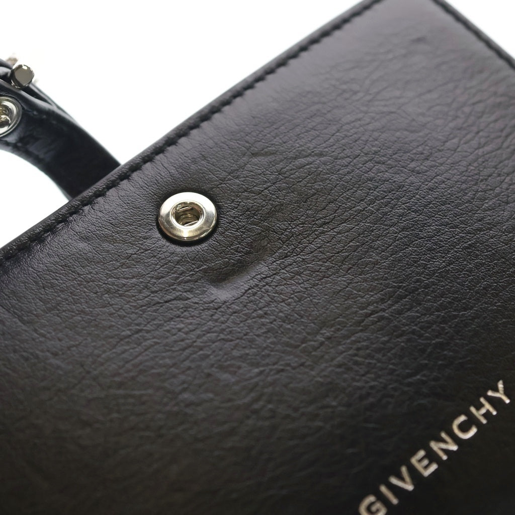 GIVENCHY(ジバンシィ) VOYOU WALLET ヴォワイユー レザーウォレット ブラック レディース