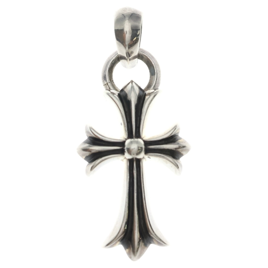 CHROME HEARTS(クロムハーツ) CH CRS SML W/BALE Wベイル スモールCHクロス ペンダントトップ シルバー BCA218