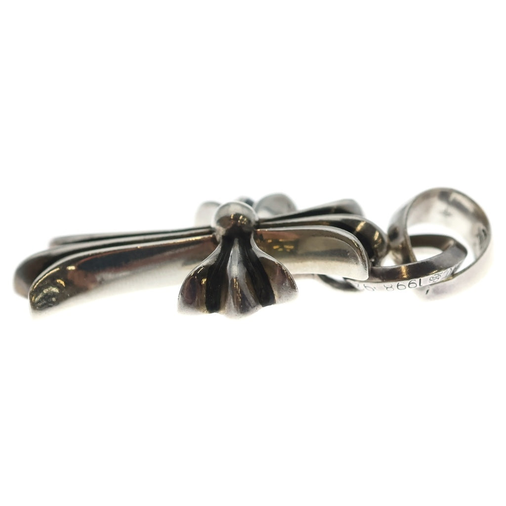 CHROME HEARTS(クロムハーツ) CH CRS SML W/BALE Wベイル スモールCHクロス ペンダントトップ シルバー BCA218